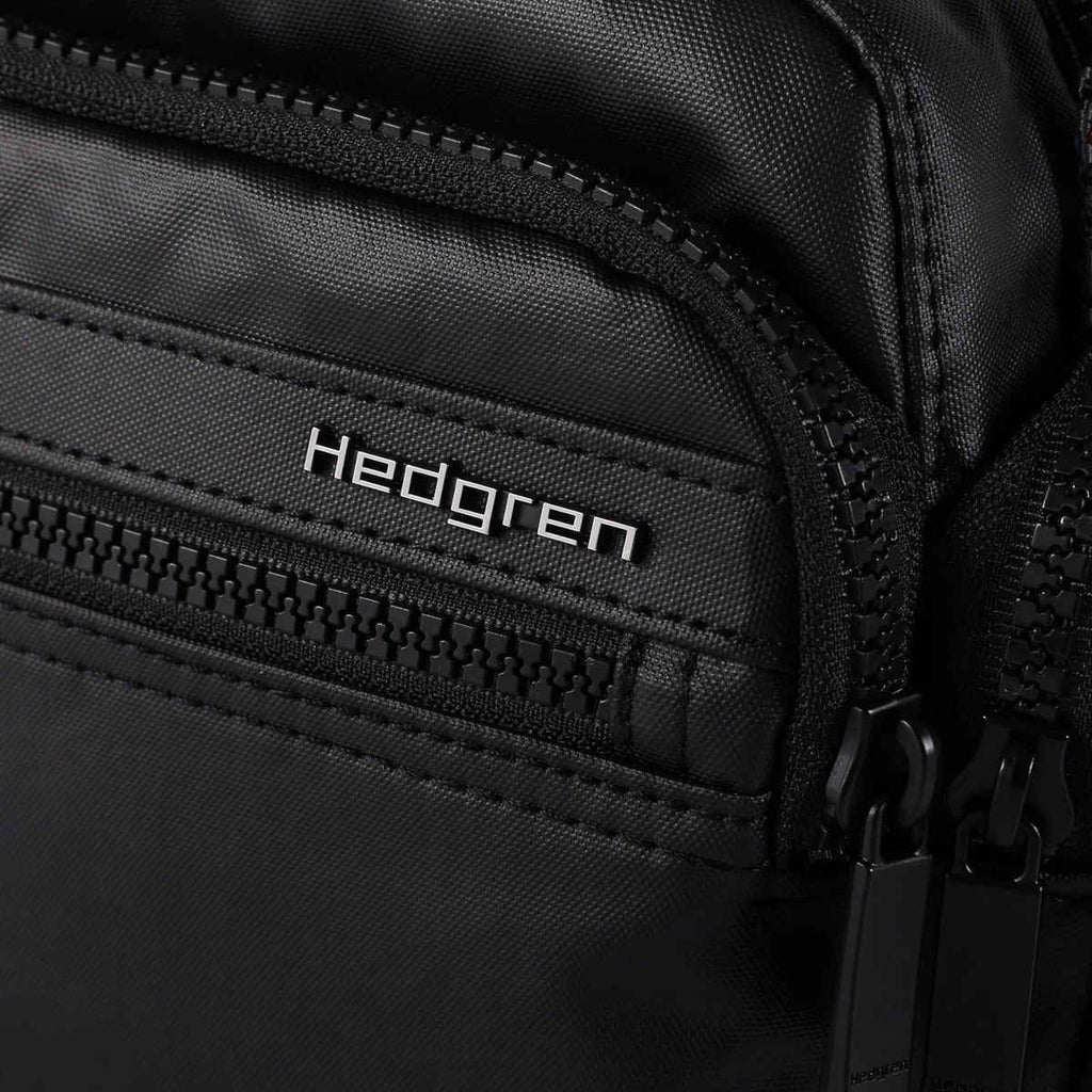 Hedgren Inner City Emily Multipocket Crossbody Bag Creased Black | Minimax