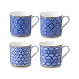 Heritage Moroccan Blue Mugs 350ml (Set of 4) | Minimax