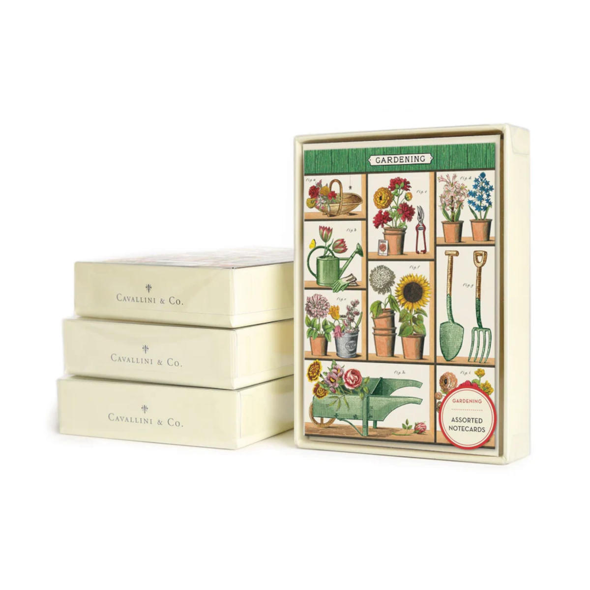Cavallini & Co Boxed Notecards Gardening | Minimax