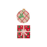 Gala Holly Jolly Ceramic Coaster Assorted 10cm (price per item)