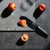 Furi Pro Jet Black East/West Santoku Knife 17cm