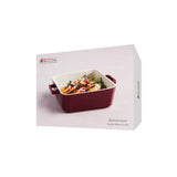 Maxwell & Williams Epicurious Square Baker Bordeaux Gift Boxed 19cm | Minimax
