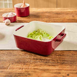 Maxwell & Williams Epicurious Square Baker Bordeaux Gift Boxed 19cm | Minimax