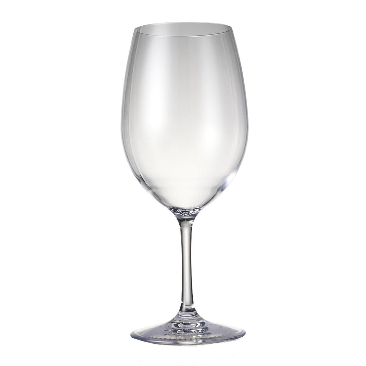 Saltwater Portofino Wine Glass 610ml – elegant clear glass wine glass with tall stem and generous bowl, ideal for red or white wine