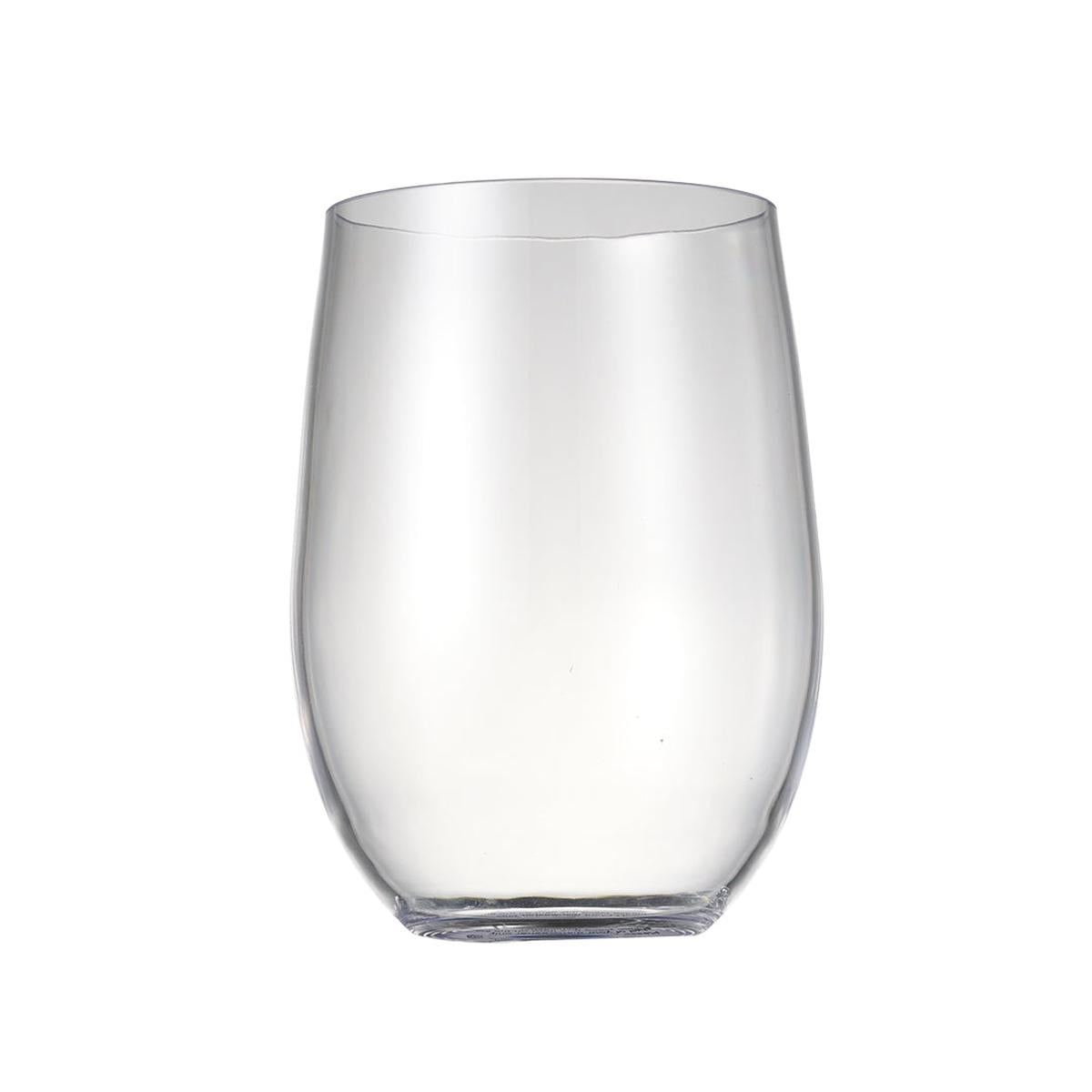Saltwater Portofino Stemless 560ml – elegant large stemless glass with smooth rounded shape, perfect for serving wine or cocktails