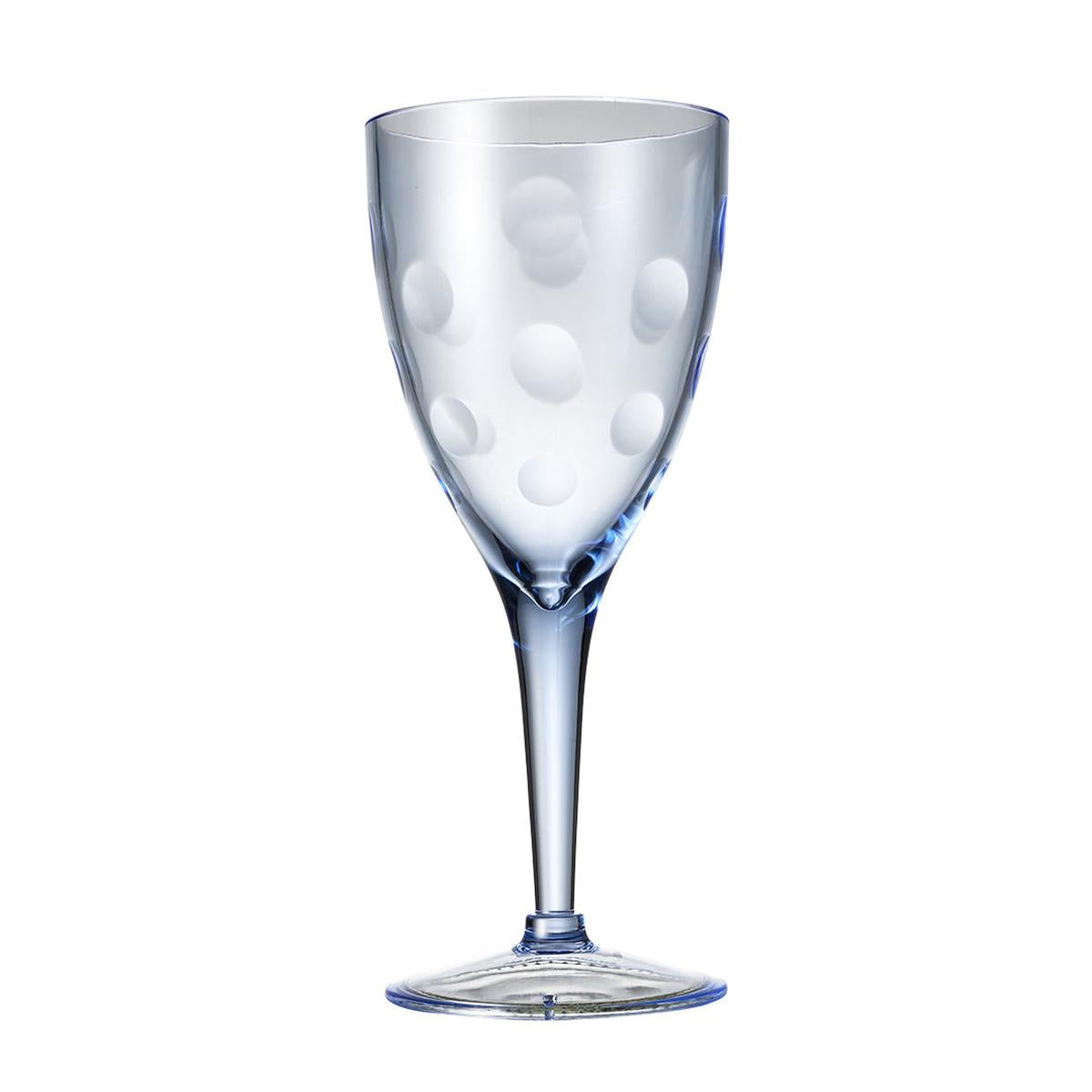 Saltwater Amalfi Unbreakable Wine Glass Blue 360ml