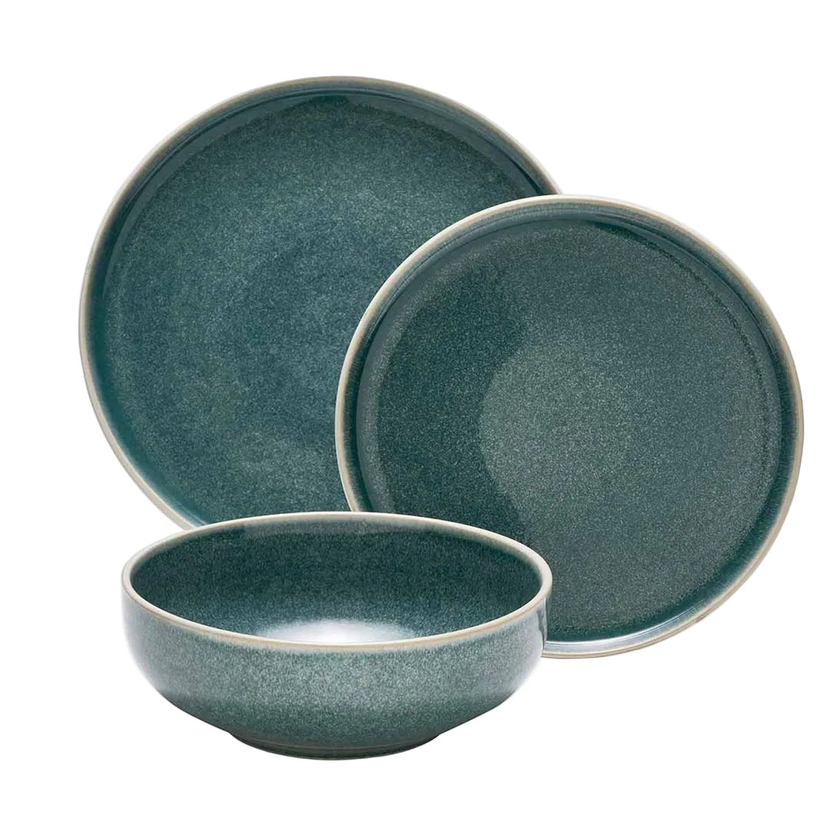 Casero Como Dinner Set Sage 12 Piece | Minimax