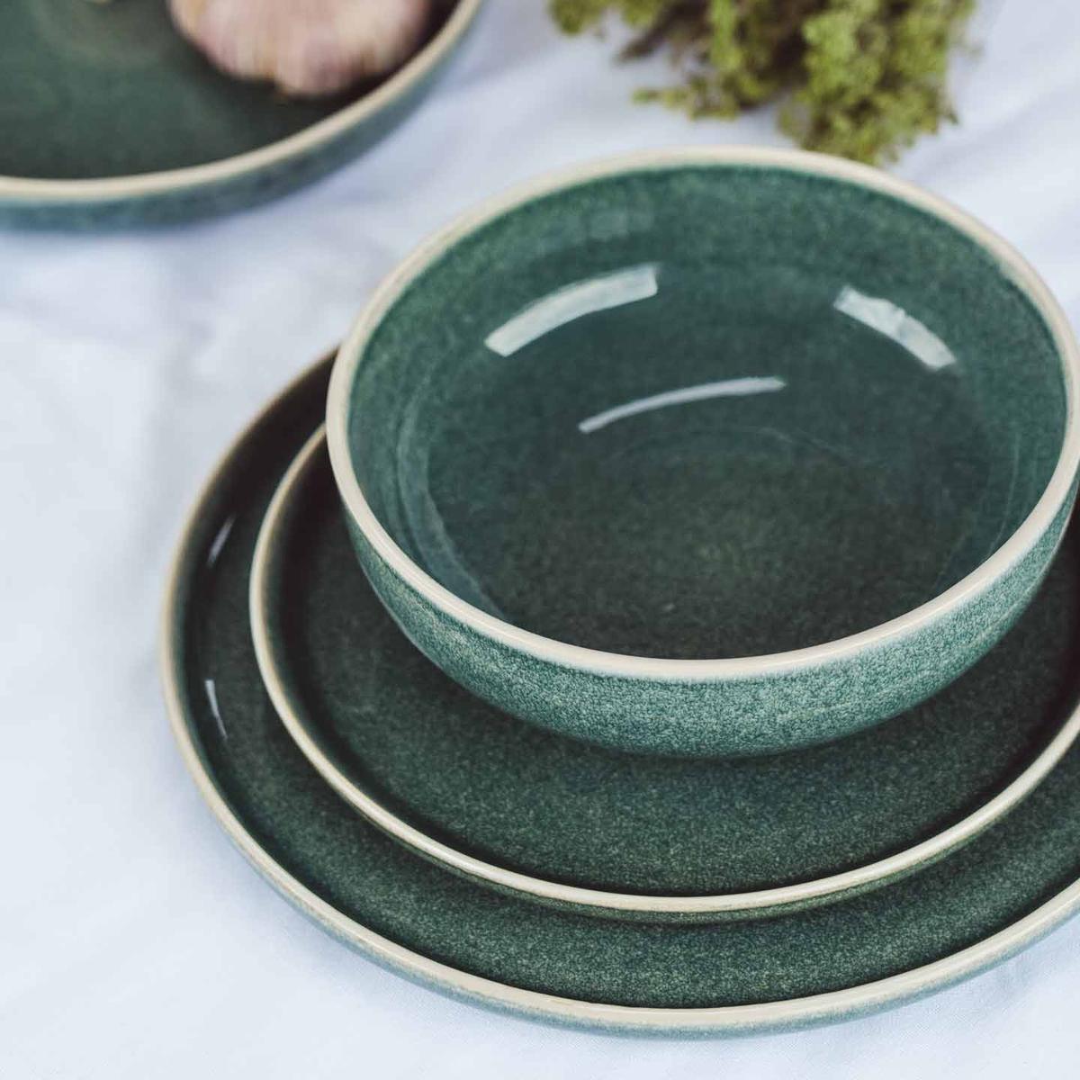 Casero Como Dinner Set Sage 12 Piece