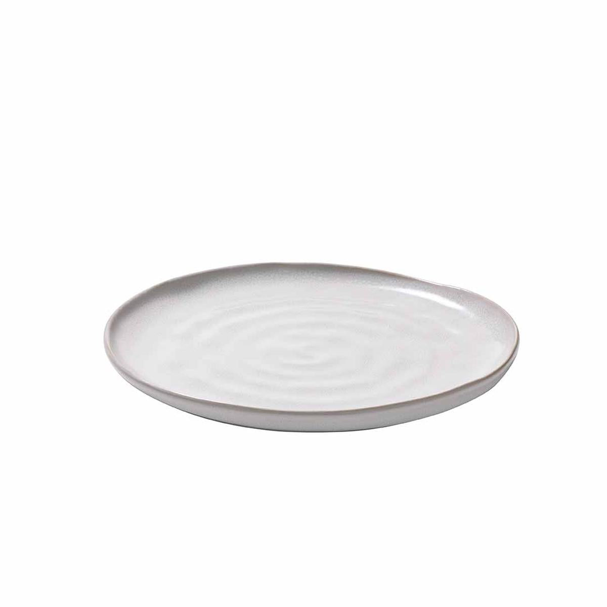 Casero Swirl Side Plate Linen 22cm | Minimax