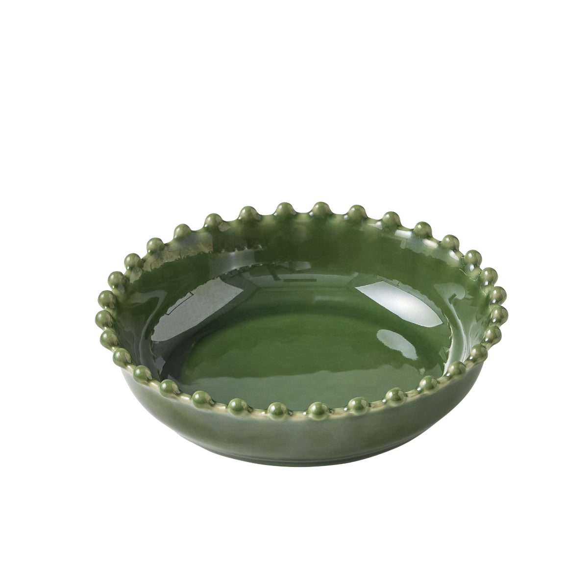 Casero Small Beaded Bowl Jade 15cm | Minimax