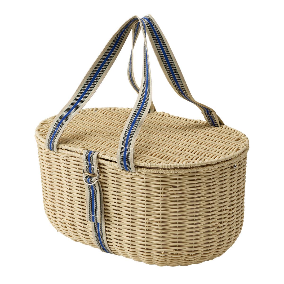 Saltwater Picnic Basket Oval 4 Person