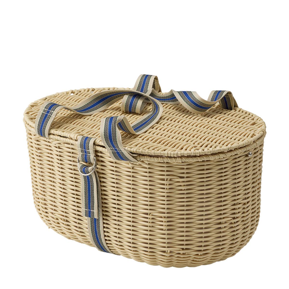 Saltwater Picnic Basket Oval 4 Person