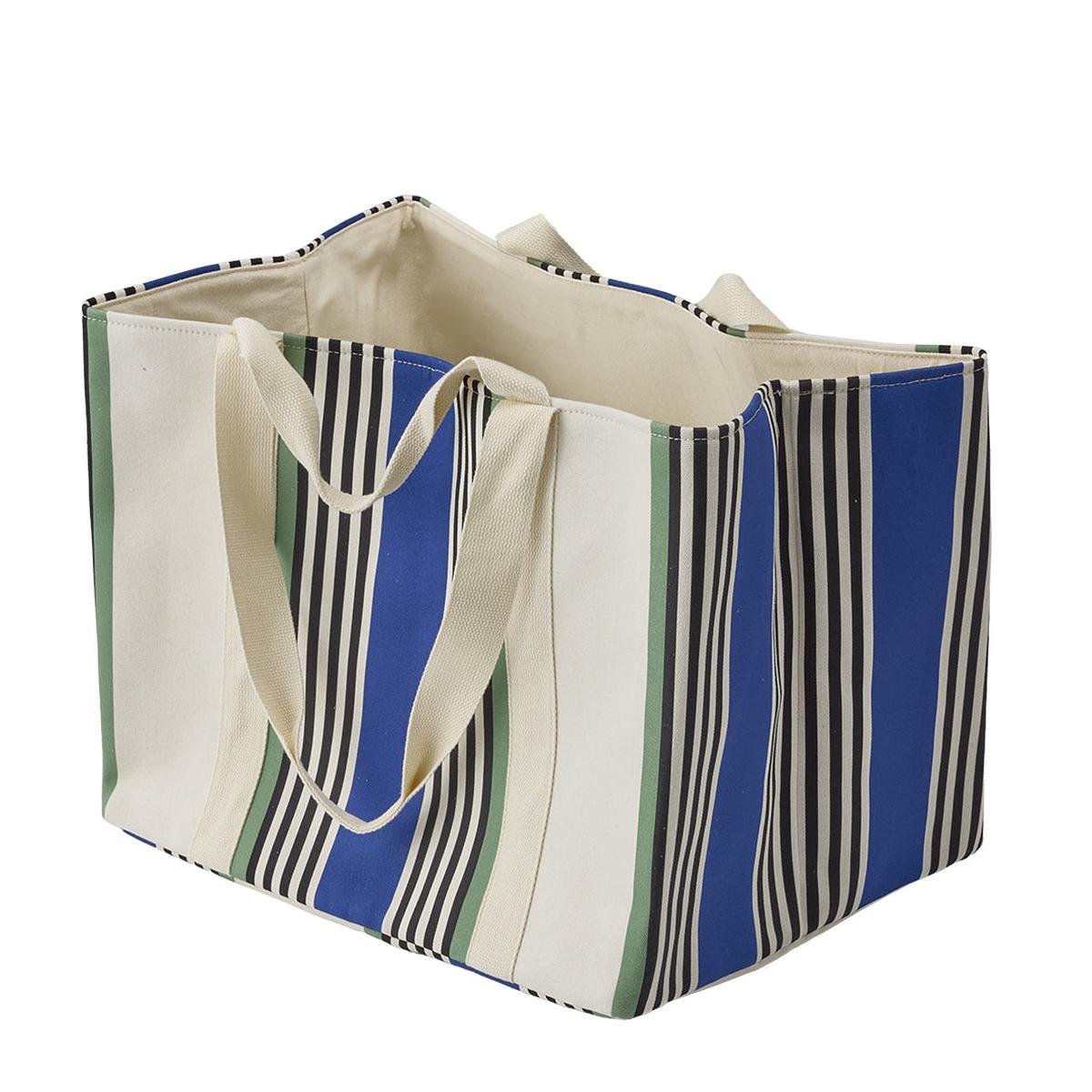Saltwater Picnic Tote Stripe 45x39x35cm
