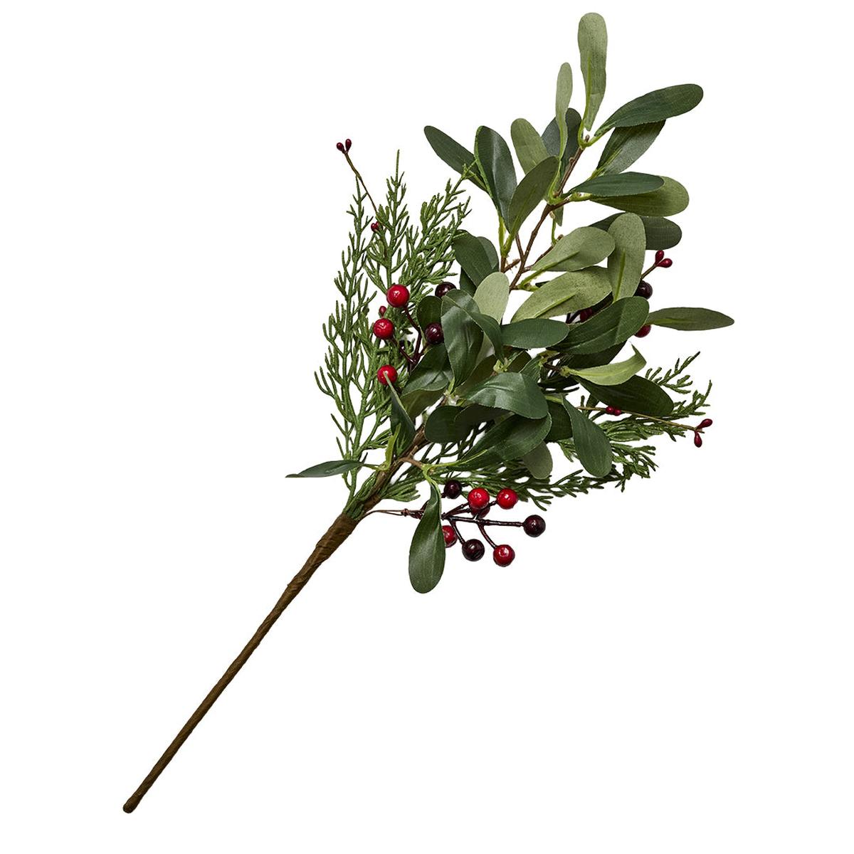 Made for Minimax Mixed Leaf Red Berry Pick 48cm