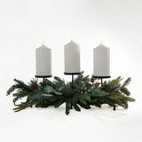 Noel Mixed Pine Candle Holder 90cm