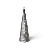 Noel LED Cone Tree Silver 30 Lights 60cm