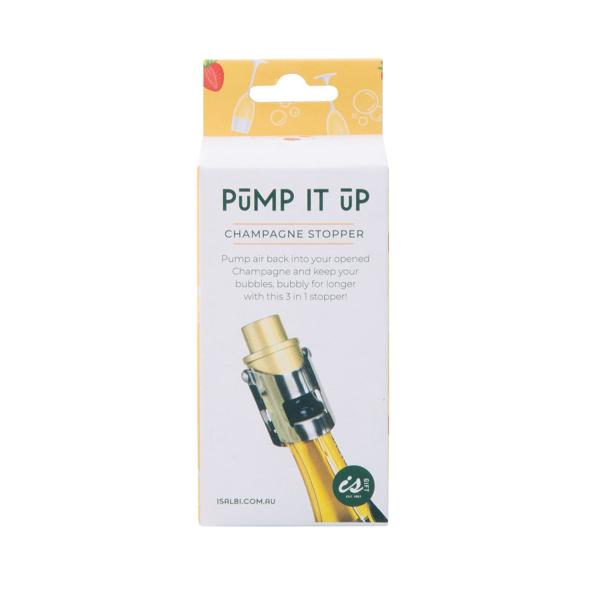 Is GIft Pump It Up Champagne Stopper | Minimax