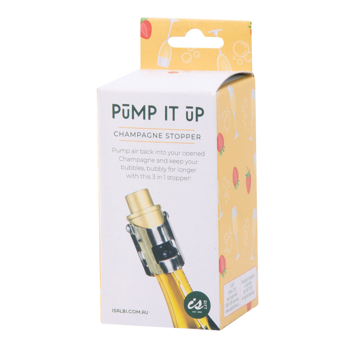 Is GIft Pump It Up Champagne Stopper | Minimax