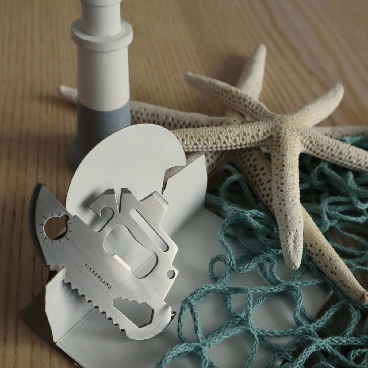 Kikkerland Stainless Steel Boat Multi-tool Silver | Minimax