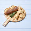 Epicurean Cuisine Edge Grain Board with Rubber Wood 43cm | Minimax