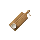 Epicurean Fromage Serving Board with Bowl 2 Piece