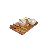 Epicurean Fromage Cheese Serving Set Gold 7 Piece