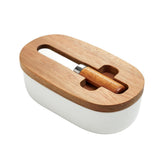 Casero Butter Dish with Spreader Set