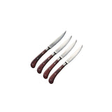Casero Pakka Wood Steak Knife Set 4 Piece