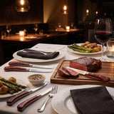 Casero Pakka Wood Steak Knife Set 4 Piece