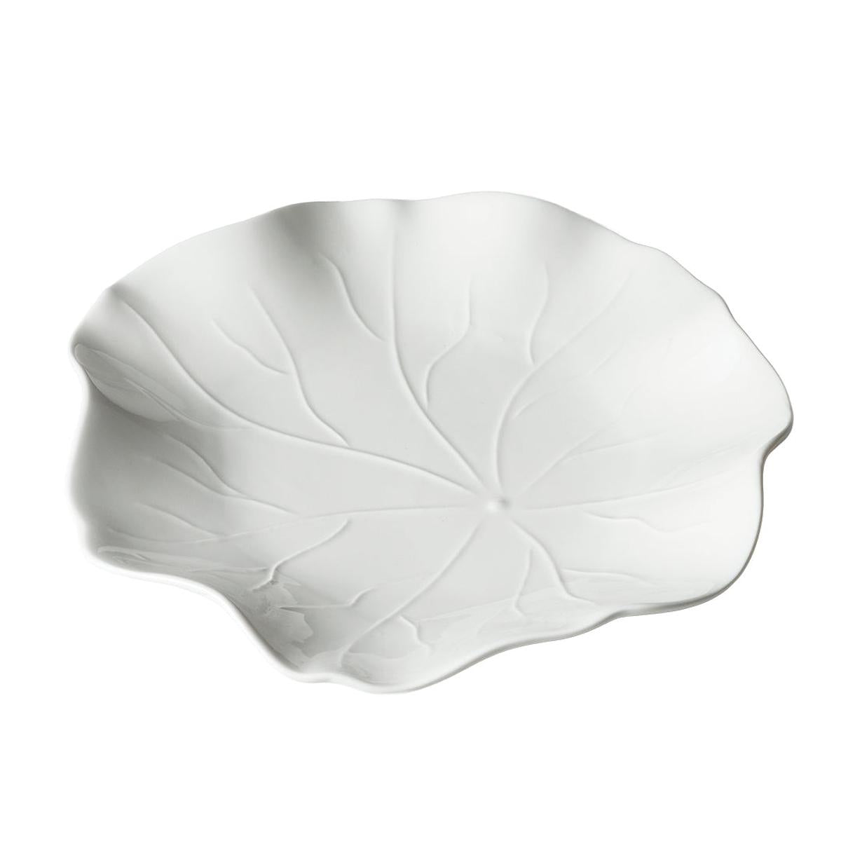 Casero Ruffle Platter White 35cm