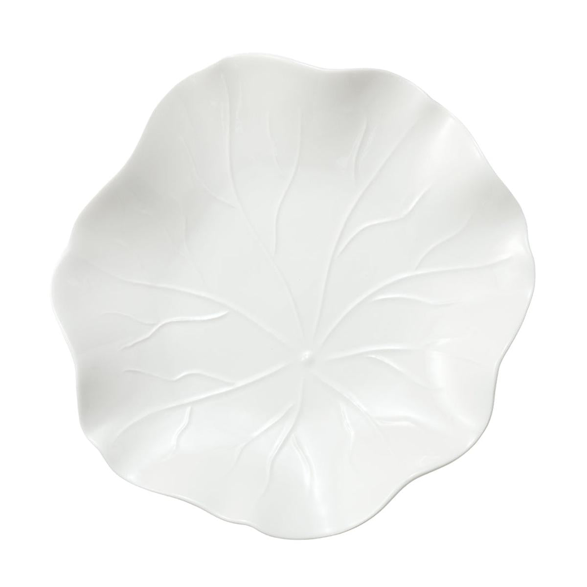 Casero Ruffle Platter White 35cm