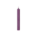 Ideal Home Range Dinner Candle Aubergine 18cm | Minimax