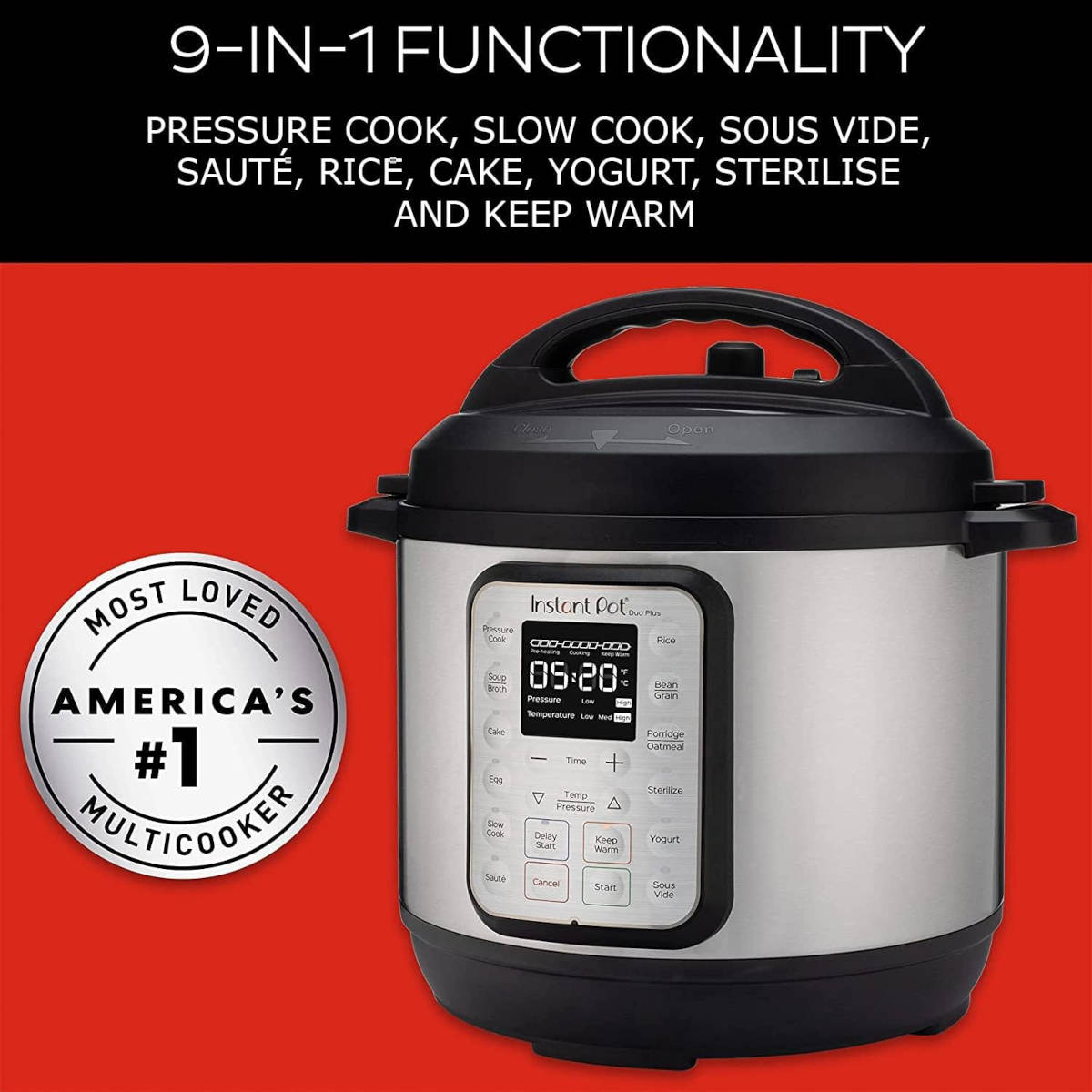 Instant Pot Duo Plus Multicooker 8L | Minimax