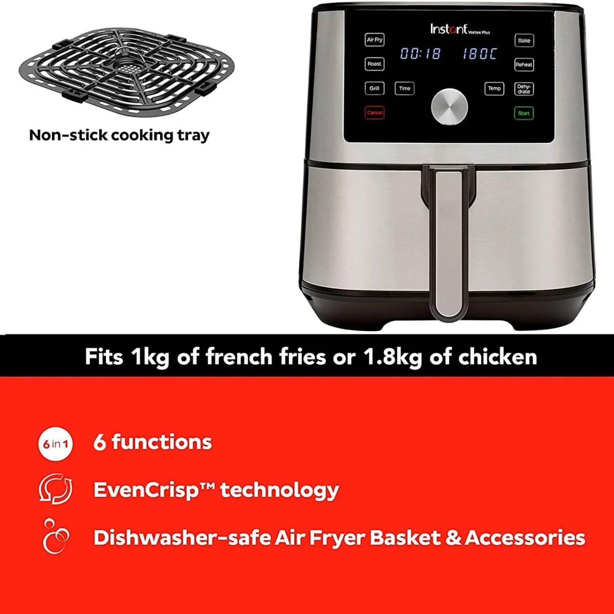 Instant Pot Vortex Plus Air Fryer 5.7L | Minimax