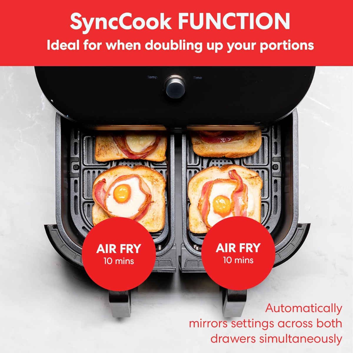 Instant Pot Vortex Plus Clear Cook Dual Air Fryer 8L | Minimax