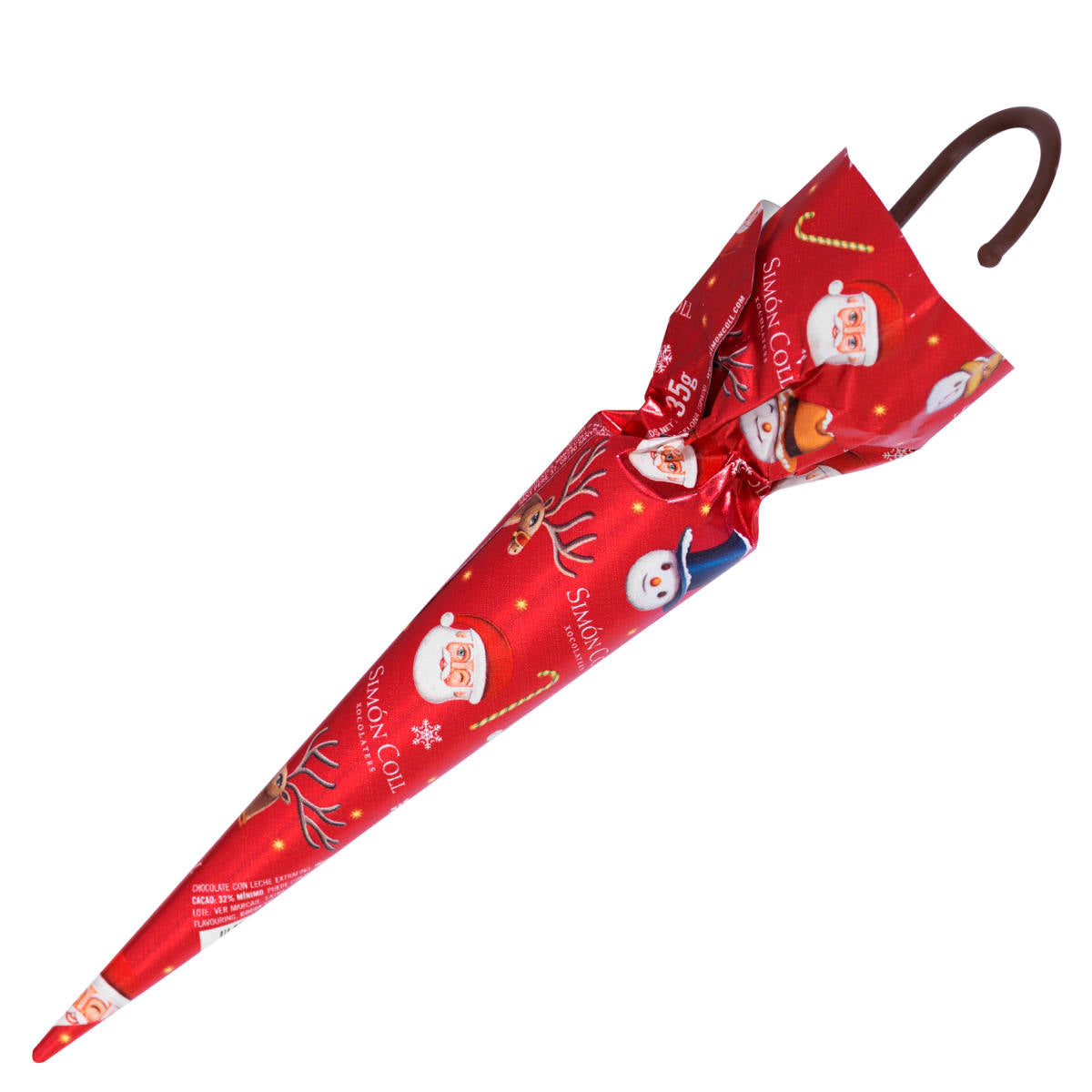 Simon Coll Chocolate Christmas Umbrellas Assorted 35g (price per item) | Minimax