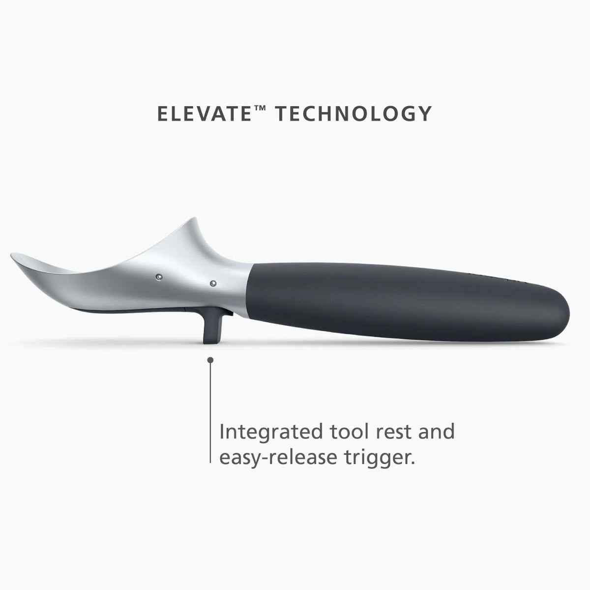 Joseph Joseph Elevate Ice Cream Scoop Grey | Minimax