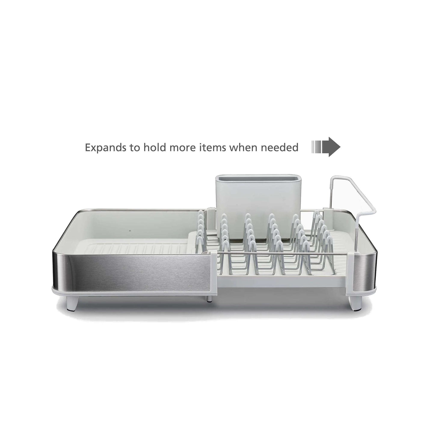 Joseph Joseph Extend Steel Dishrack Light Stone | Minimax