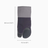 Joseph Joseph Pinch oven glove in grey with size dimensions 34.5 cm by 15.5 cm