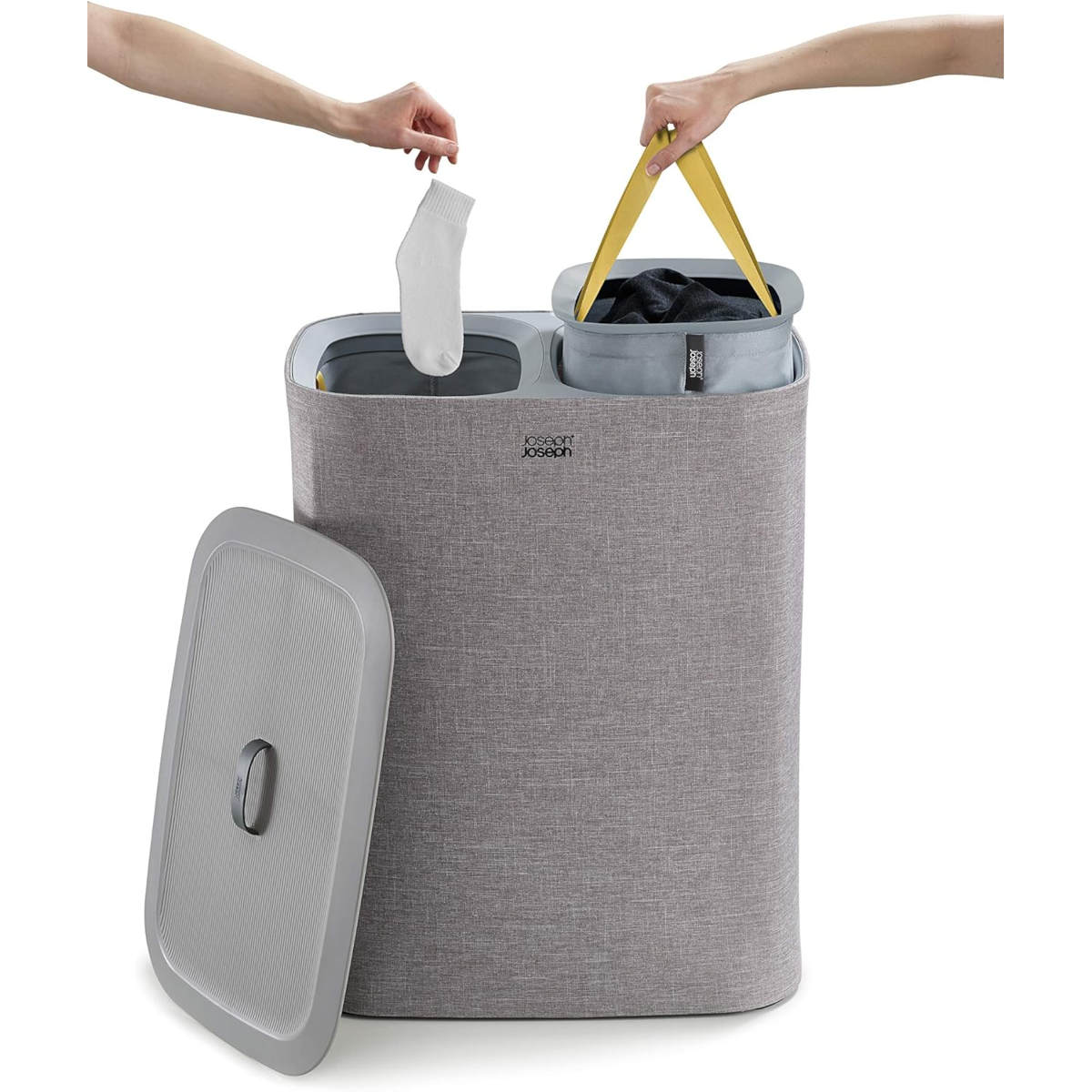 Joseph Joseph Tota Laundry Separation Basket Grey 90L | Minimax