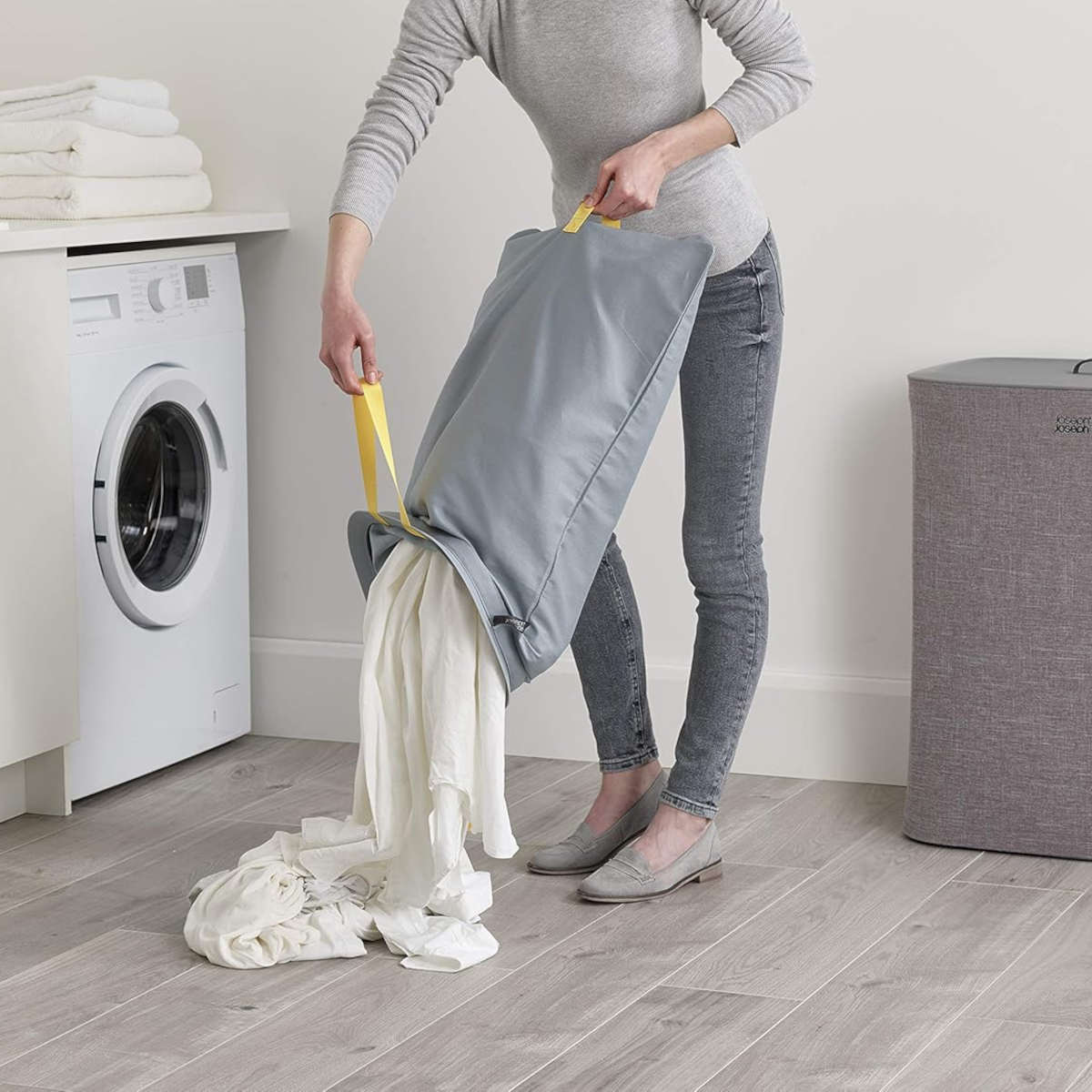 Joseph Joseph Tota Laundry Separation Basket Grey 90L | Minimax