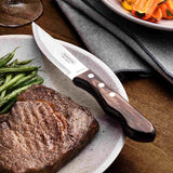 Tramontina Stainless Steel Steak Knife Brown Set of 4 | Minimax