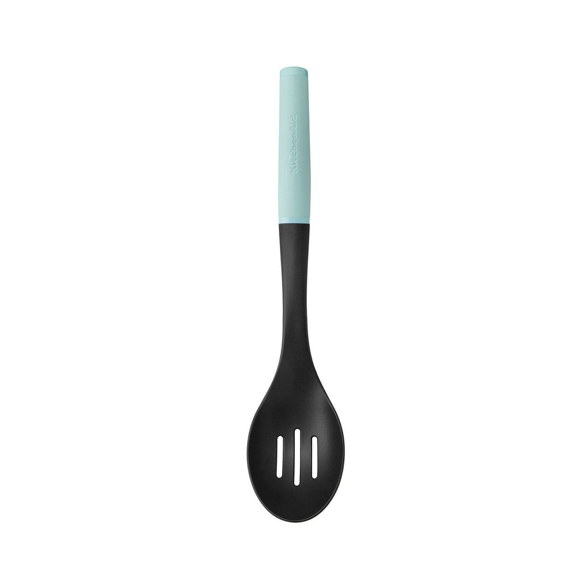KitchenAid Classic Plastic Soft Grip Slotted Spoon Mineral Water | Minimax