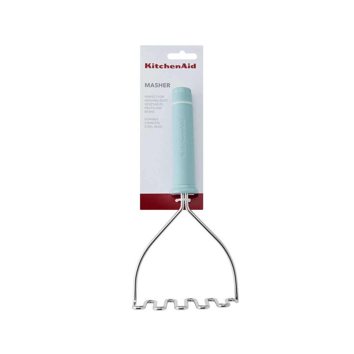 Kitchenaid Classic Soft Grip Metal Masher Mineral Water | Minimax
