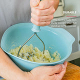 Kitchenaid Classic Soft Grip Metal Masher Mineral Water | Minimax