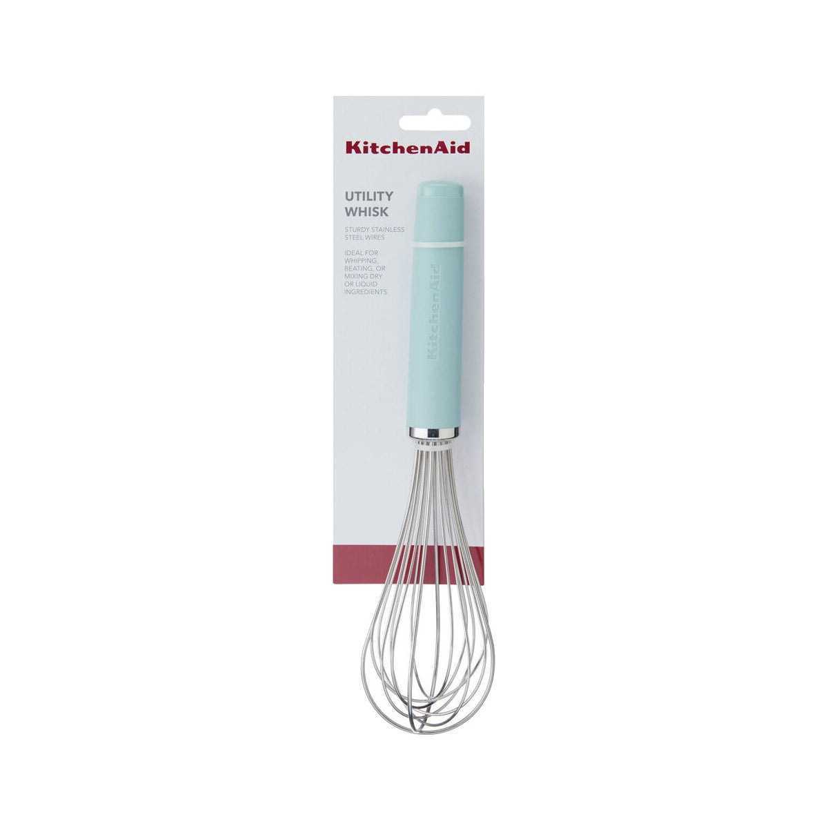 Kitchenaid Classic Soft Grip Metal Utility Whisk Mineral Water | Minimax