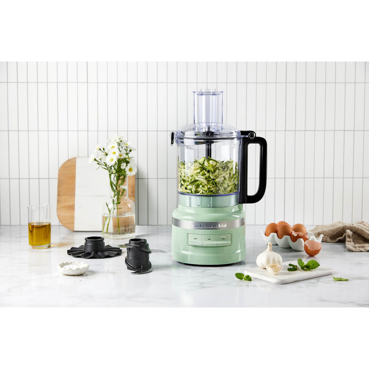 KitchenAid KFP0921 Food Processor Pistachio 9 Cup | Minimax
