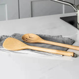 KitchenAid Birchwood Solid Turner | Minimax - on the kitchen counter