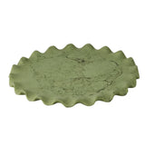 Coast to Coast Ruby Crimp Resin Platter Pistachio 23.5cm | Minimax
