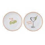 Assemble Saucy Ceramic Plate Assorted 15cm (price per item)